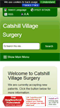 Mobile Screenshot of catshillvillagesurgery.co.uk